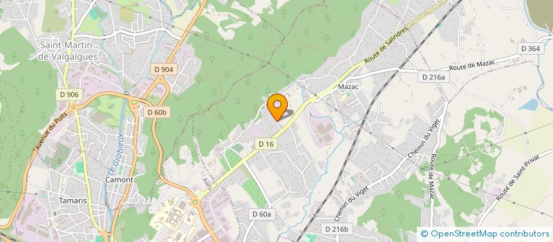 localisation de l'entreprise MONSIEUR NOLAN MOREL  SAINT-PRIVAT-DES-VIEUX