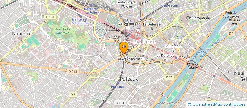 localisation de l'entreprise MONSIEUR NOLAN ODIER à PUTEAUX