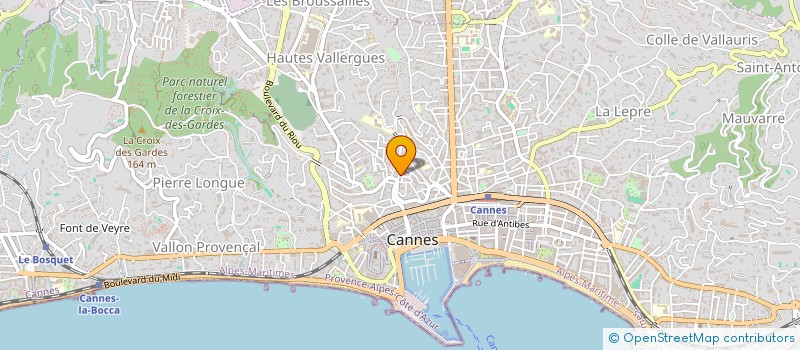 localisation de l'entreprise MONSIEUR NOLAN POTIER à CANNES