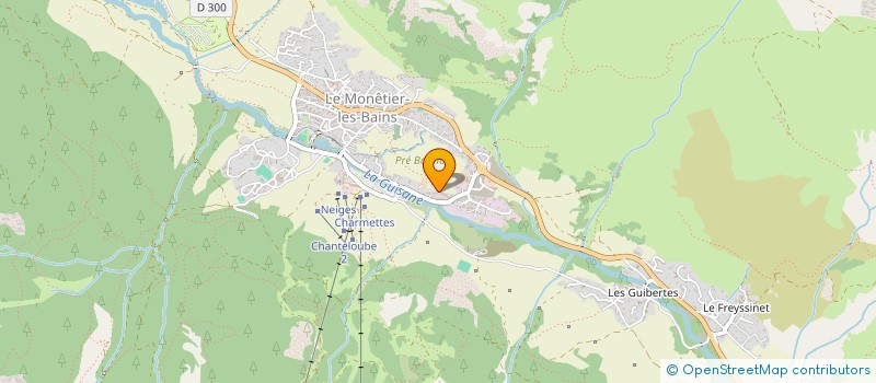 localisation de l'entreprise MONSIEUR NOLAN PUECH  LE MONETIER-LES-BAINS