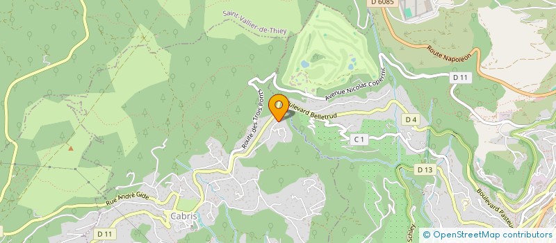 localisation de l'entreprise MONSIEUR NOLAN ROBERTSON  CABRIS