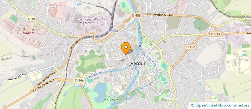 localisation de l'entreprise MONSIEUR NOLAN THOMASSIN à VERDUN