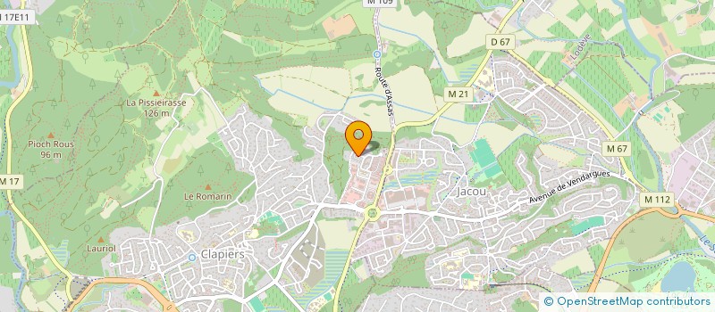 localisation de l'entreprise MONSIEUR NOLAN VIALLE  CLAPIERS