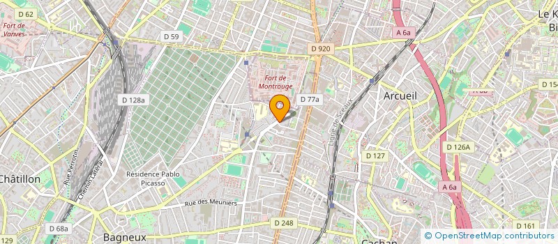 localisation de l'entreprise MONSIEUR NOLAN VOISIN  BAGNEUX