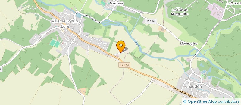 localisation de l'entreprise MONSIEUR NOLANE VEISS à VILLEMEUX SUR EURE