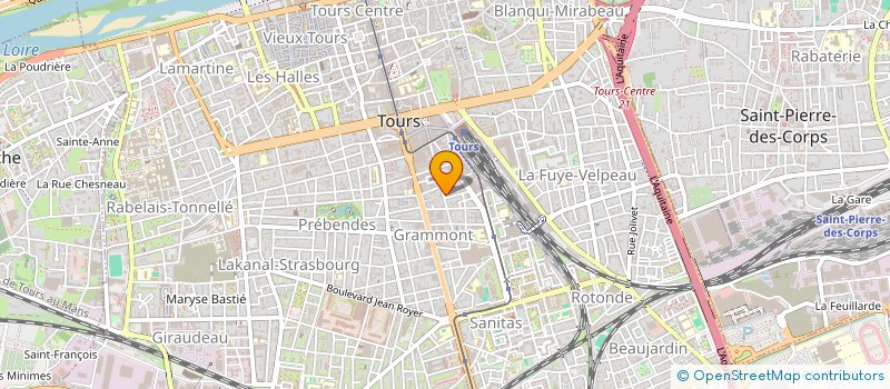 localisation de l'entreprise MONSIEUR NOLANN BREDIF à TOURS