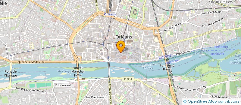 localisation de l'entreprise MONSIEUR NOLANN BROMET à ORLEANS