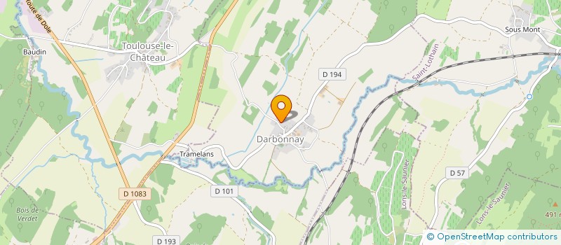 localisation de l'entreprise MONSIEUR NOLANN HOMMEY  DARBONNAY