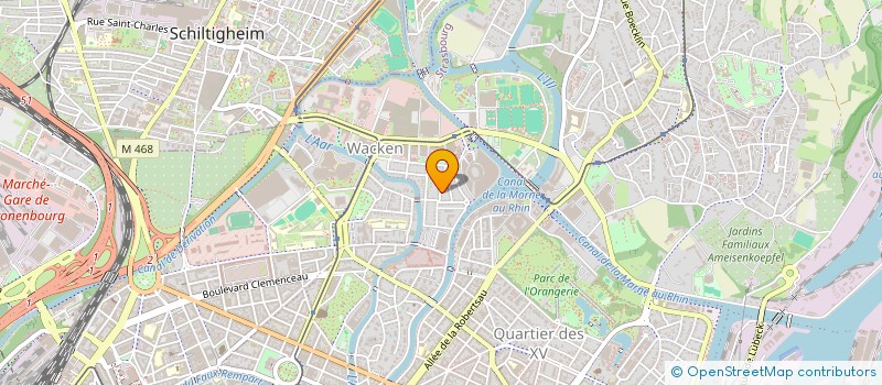 localisation de l'entreprise MONSIEUR NOLHAN BLANC à STRASBOURG
