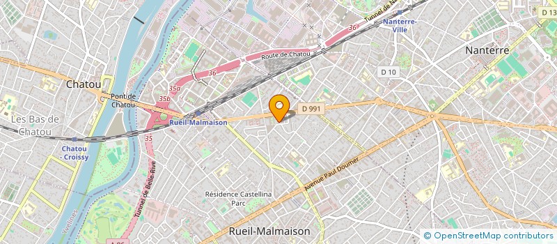 localisation de l'entreprise MONSIEUR NOLHAN LAVERGNE à RUEIL-MALMAISON