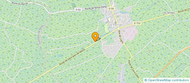 localisation de l'entreprise MONSIEUR NOLHAN PIQUET  LE PERRIER