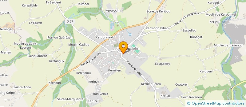 localisation de l'entreprise MONSIEUR NOLWEN DUPETIT  GOUDELIN