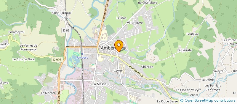 localisation de l'entreprise MONSIEUR NOMAN ARSLAN  AMBERT