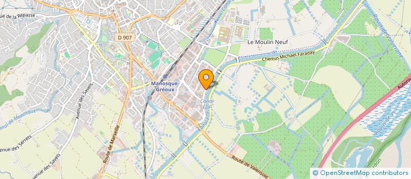 localisation de l'entreprise MONSIEUR NOMAN SAYEED  MANOSQUE