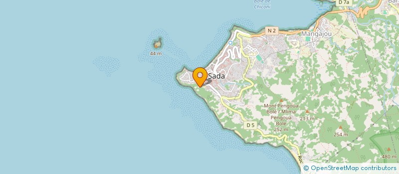 localisation de l'entreprise MONSIEUR NOMANI OUSSENI à SADA