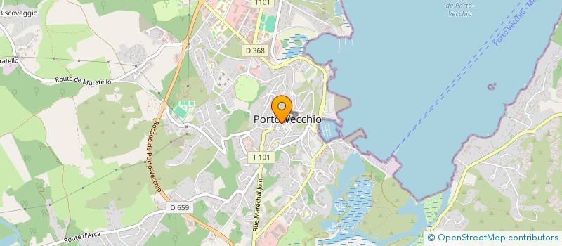 localisation de l'entreprise MONSIEUR NONCE SANTINI à PORTO VECCHIO