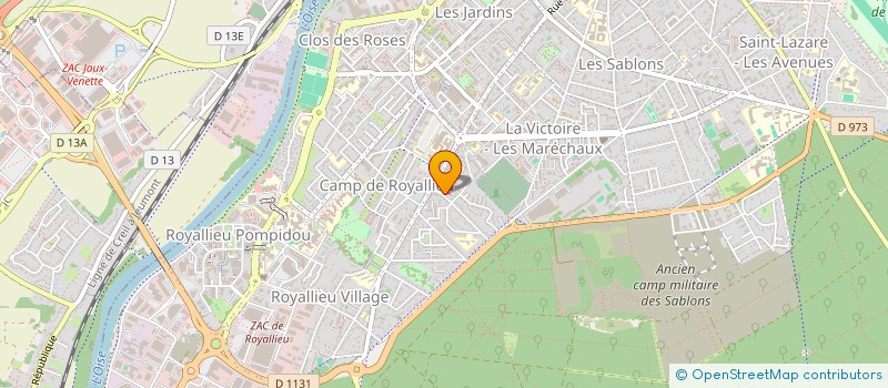 localisation de l'entreprise MONSIEUR NONGUA DIEYE  COMPIEGNE