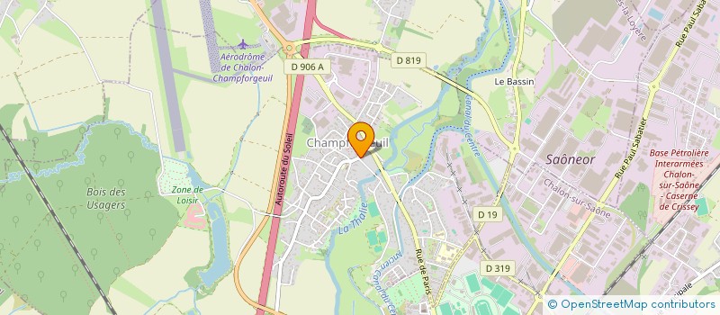 localisation de l'entreprise MONSIEUR NOODLES GAZEAUX  CHAMPFORGEUIL