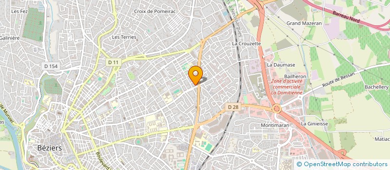 localisation de l'entreprise MONSIEUR NOOMEN ELFEKIH à BEZIERS