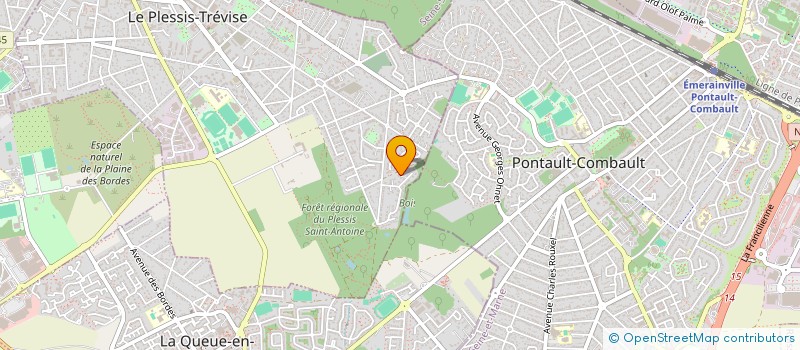 localisation de l'entreprise MONSIEUR NOOMEN REKIK  LE PLESSIS-TREVISE