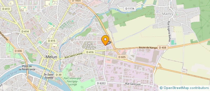 localisation de l'entreprise MONSIEUR NOOR AHMAD HOSANY à MELUN