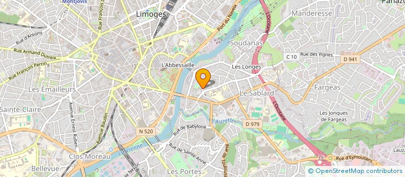 localisation de l'entreprise MONSIEUR NOOR ALI KOCHAI à LIMOGES