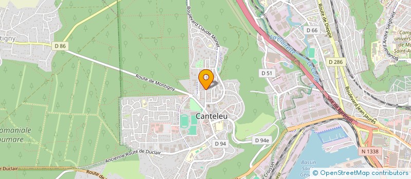 localisation de l'entreprise MONSIEUR NOOR ALI NABIZADAH  CANTELEU