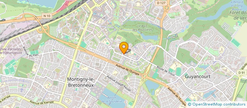 localisation de l'entreprise MONSIEUR NOOR GHULAMI  GUYANCOURT