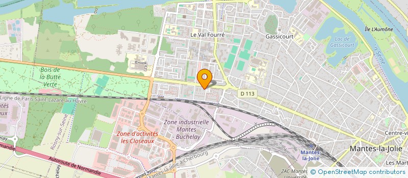 localisation de l'entreprise MONSIEUR NOOR JAN HOSSEIN KHEL  MANTES-LA-JOLIE