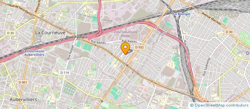 localisation de l'entreprise MONSIEUR NOOR KHAN TANAY à LA COURNEUVE