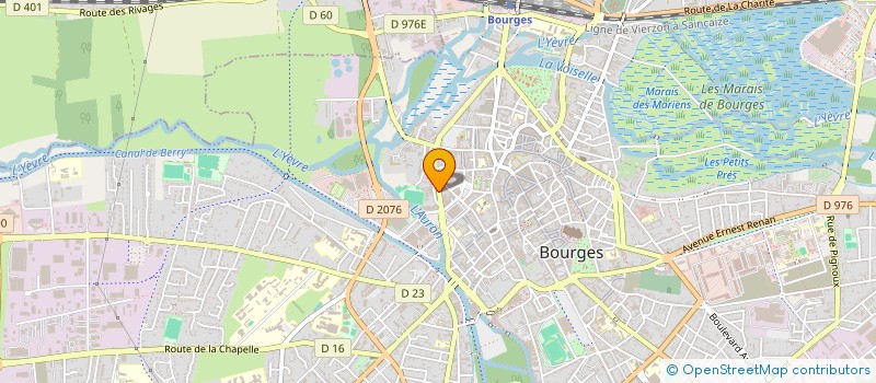 localisation de l'entreprise MONSIEUR NOOR KOHISTANI  BOURGES