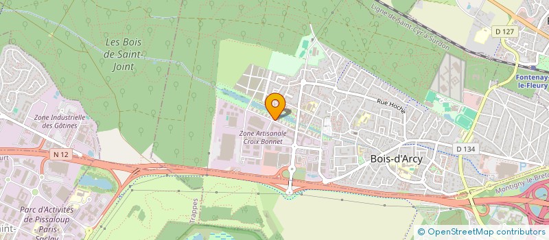 localisation de l'entreprise MONSIEUR NOOR MIAKHEL  BOIS-D'ARCY