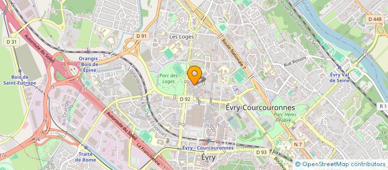 localisation de l'entreprise MONSIEUR NOOR MOMAND à EVRY-COURCOURONNES
