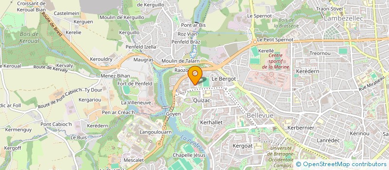 localisation de l'entreprise MONSIEUR NOOR POPAL à BREST