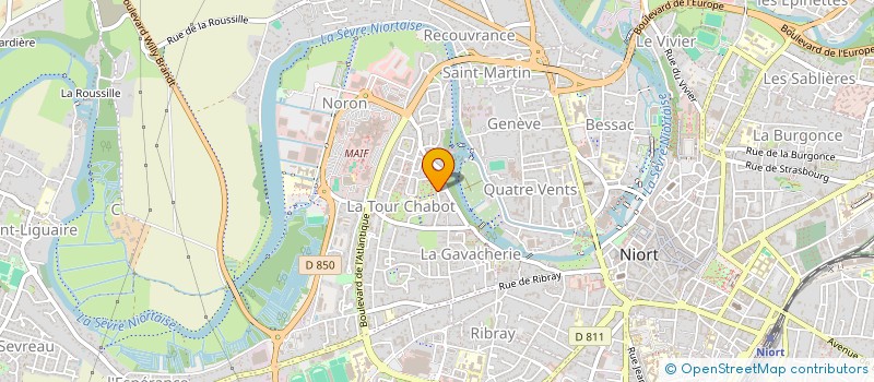 localisation de l'entreprise MONSIEUR NOOR SHERZAD à NIORT