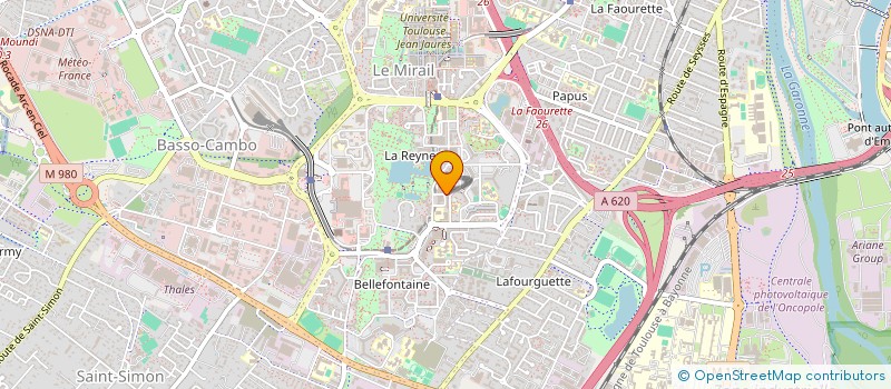 localisation de l'entreprise MONSIEUR NOORAB SAHIBIAN  TOULOUSE