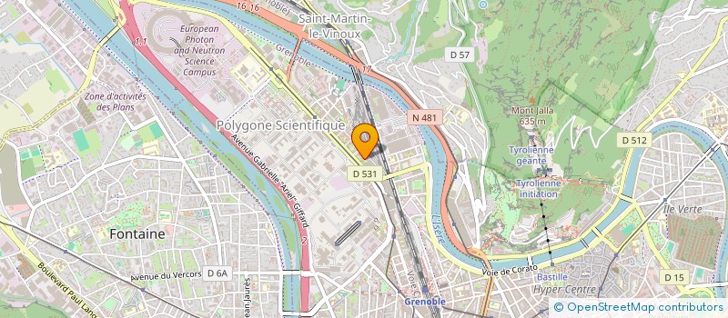 localisation de l'entreprise MONSIEUR NOORAGHA HOTAK  GRENOBLE