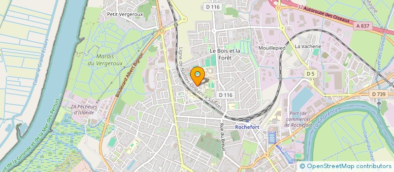 localisation de l'entreprise MONSIEUR NOORAGHA TARAKHAIL  ROCHEFORT