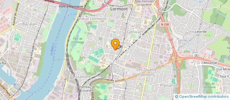 localisation de l'entreprise MONSIEUR NOORAHMAN FAZLI  LORMONT