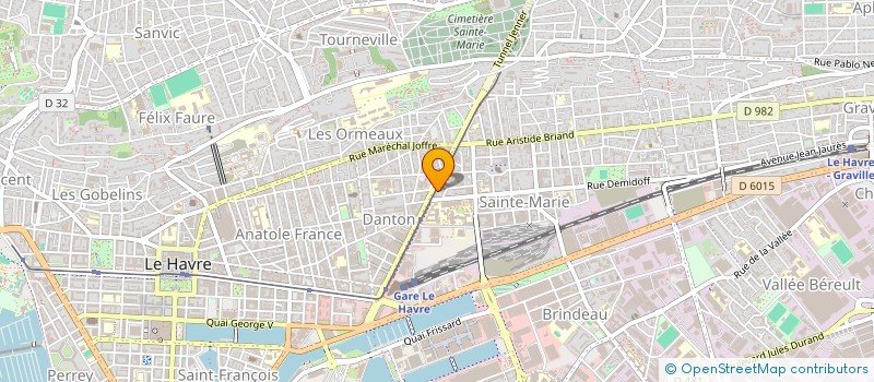 localisation de l'entreprise MONSIEUR NOORAHMAN SAFI  LE HAVRE