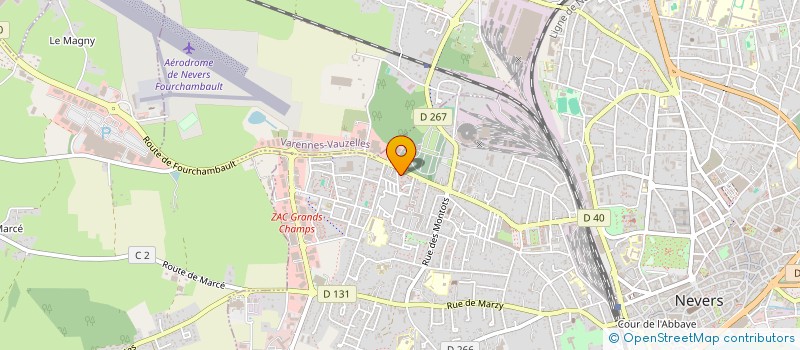 localisation de l'entreprise MONSIEUR NOORAQA AZIMI à NEVERS