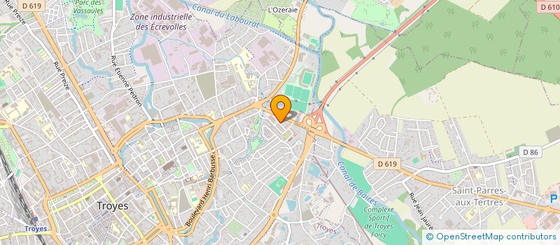 localisation de l'entreprise MONSIEUR NOORASEF SADAT à TROYES