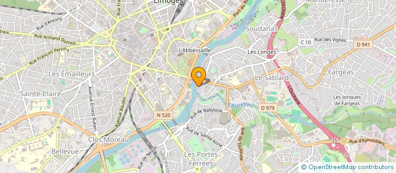localisation de l'entreprise MONSIEUR NOORMOHAMMAD AKAKHIL à LIMOGES