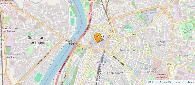 localisation de l'entreprise MONSIEUR NOORMOHAMMAD BABAKARKHAIL  VALENCE