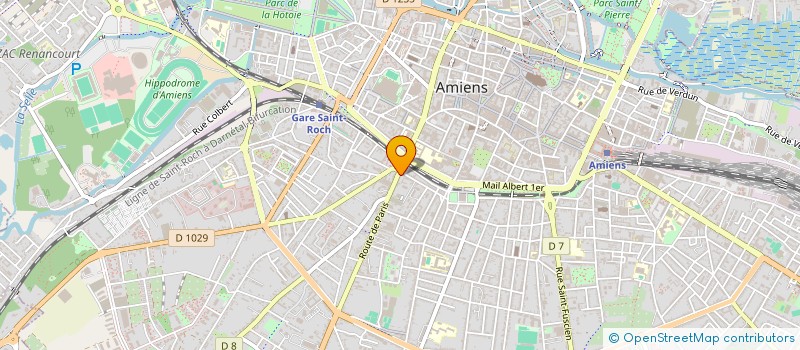 localisation de l'entreprise MONSIEUR NOORUDIN SHINWARI  AMIENS