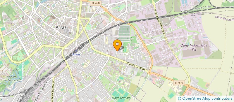 localisation de l'entreprise MONSIEUR NOORULHAQ ABDULRAHIMZAI à ARRAS