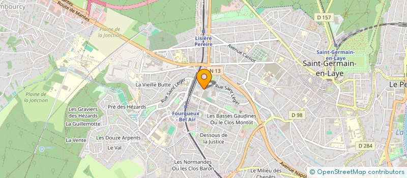 localisation de l'entreprise MONSIEUR NOORULLAH DARWISCH  SAINT-GERMAIN-EN-LAYE