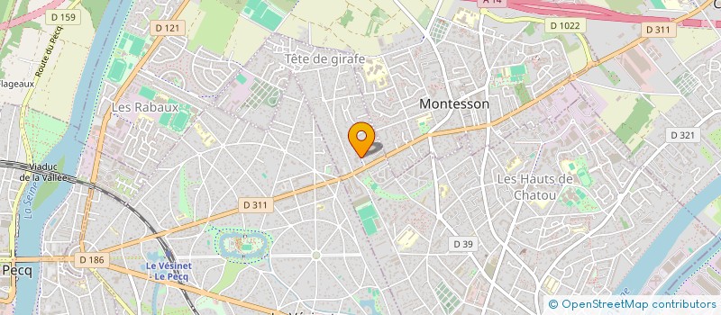 localisation de l'entreprise MONSIEUR NOORULLAH MOHAMMADI  CHATOU