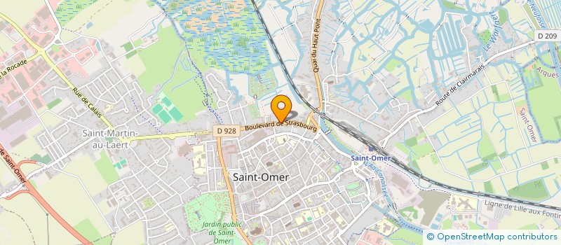 localisation de l'entreprise MONSIEUR NOORY QAIS  SAINT-OMER