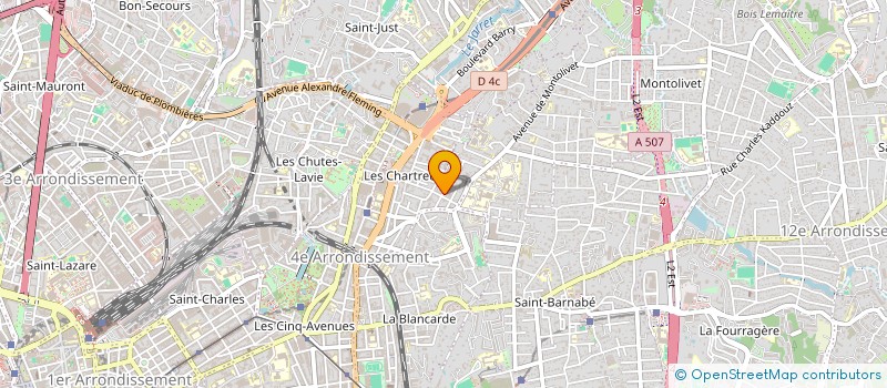 localisation de l'entreprise MONSIEUR NOR BOUKHELF à MARSEILLE 4EME